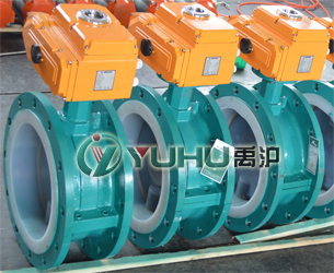 D941F46法蘭式電動(dòng)襯氟蝶閥